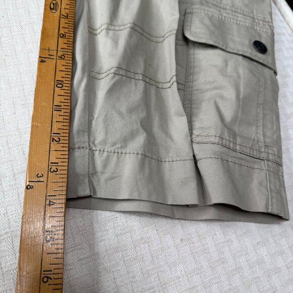 George Mens Size 30 Below The Knee Bowery Cargo Shorts Comfort Waist & Stretch - Picture 8 of 9